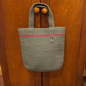 Woven Fossil Tote